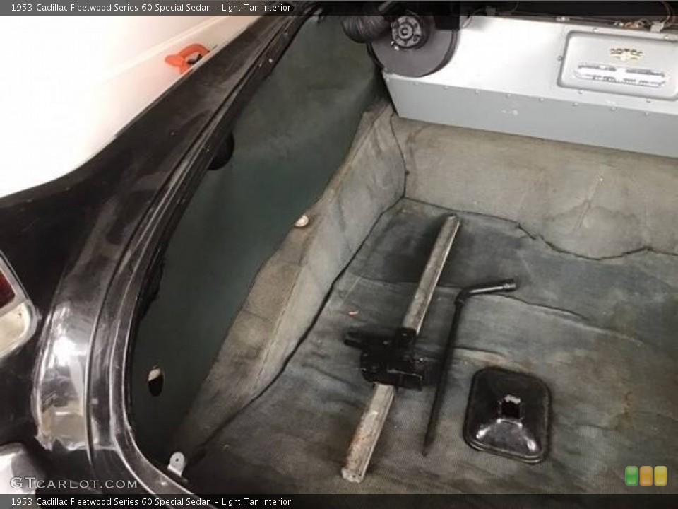 Light Tan Interior Trunk for the 1953 Cadillac Fleetwood Series 60 Special Sedan #140396281