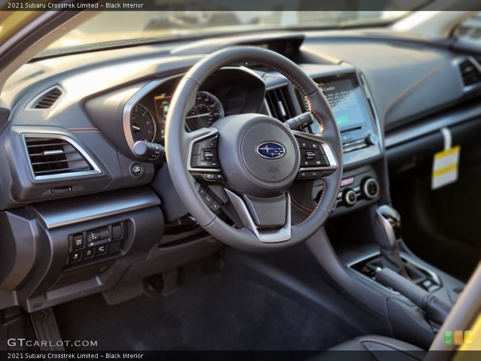 Black Interior Dashboard for the 2021 Subaru Crosstrek Limited #140398849