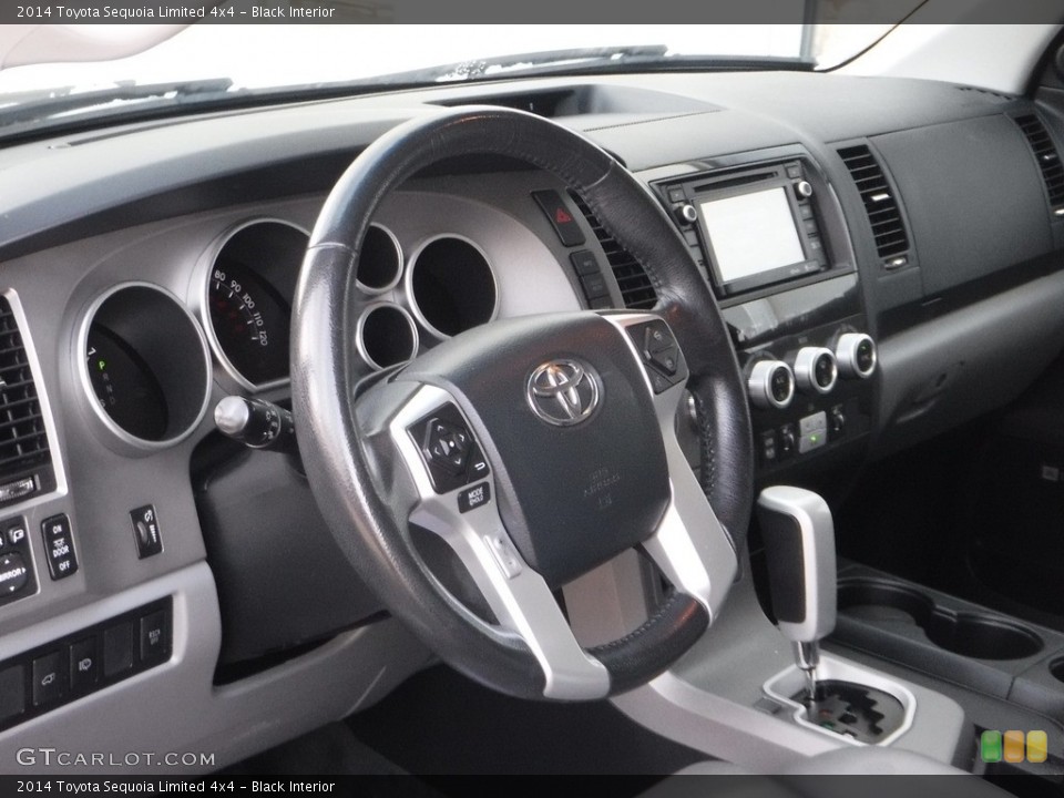 Black Interior Dashboard for the 2014 Toyota Sequoia Limited 4x4 #140400205