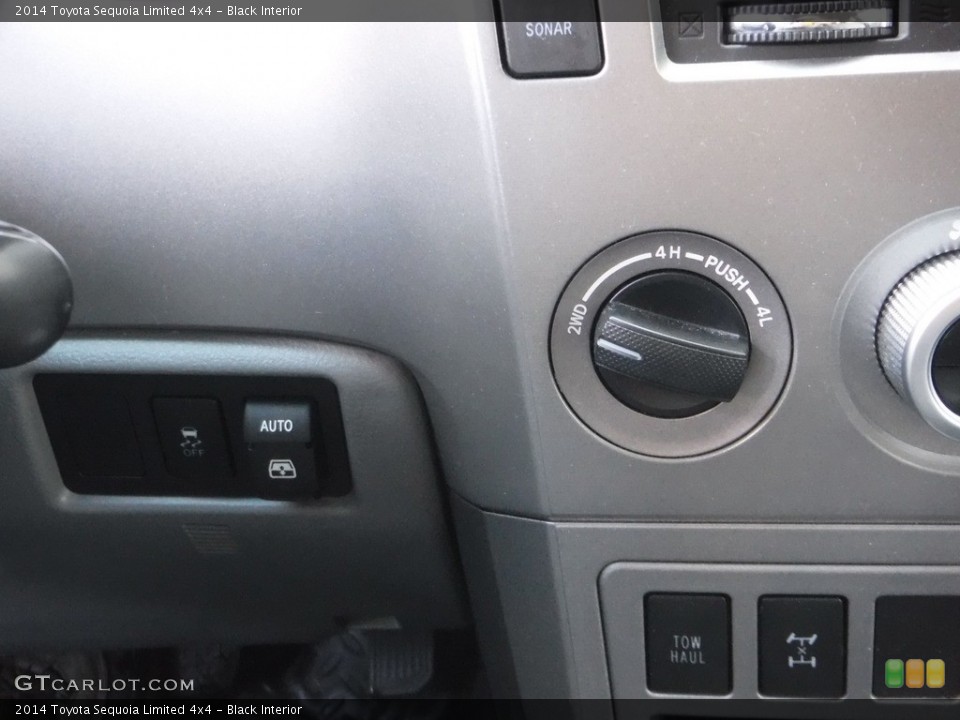 Black Interior Controls for the 2014 Toyota Sequoia Limited 4x4 #140400295