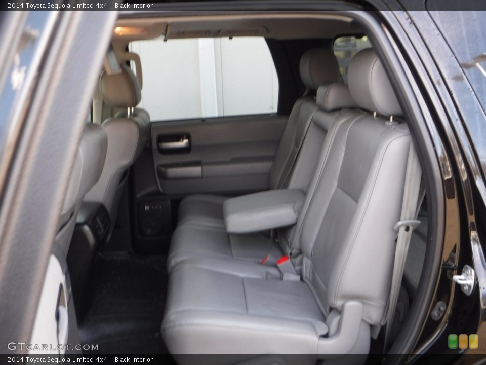 Black Interior Rear Seat for the 2014 Toyota Sequoia Limited 4x4 #140400328