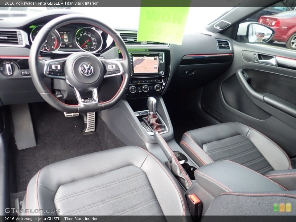 Titan Black Interior Photo for the 2016 Volkswagen Jetta GLI SEL #140403592