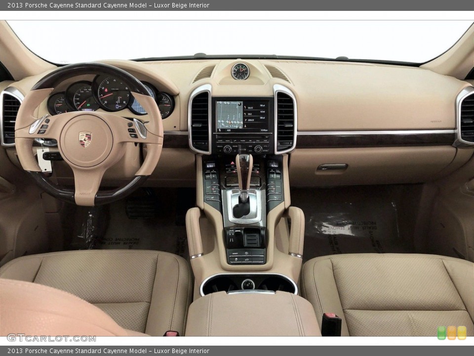Luxor Beige Interior Dashboard for the 2013 Porsche Cayenne  #140404268