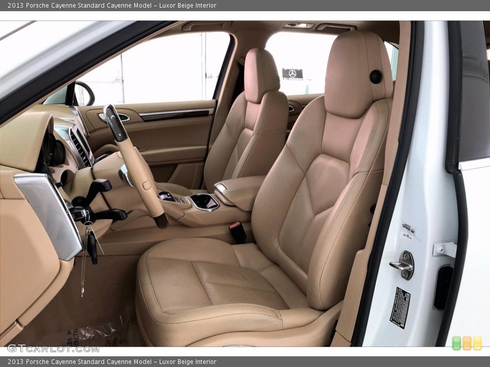 Luxor Beige Interior Front Seat for the 2013 Porsche Cayenne  #140404337