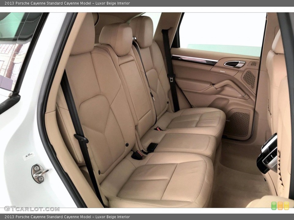 Luxor Beige Interior Rear Seat for the 2013 Porsche Cayenne  #140404364