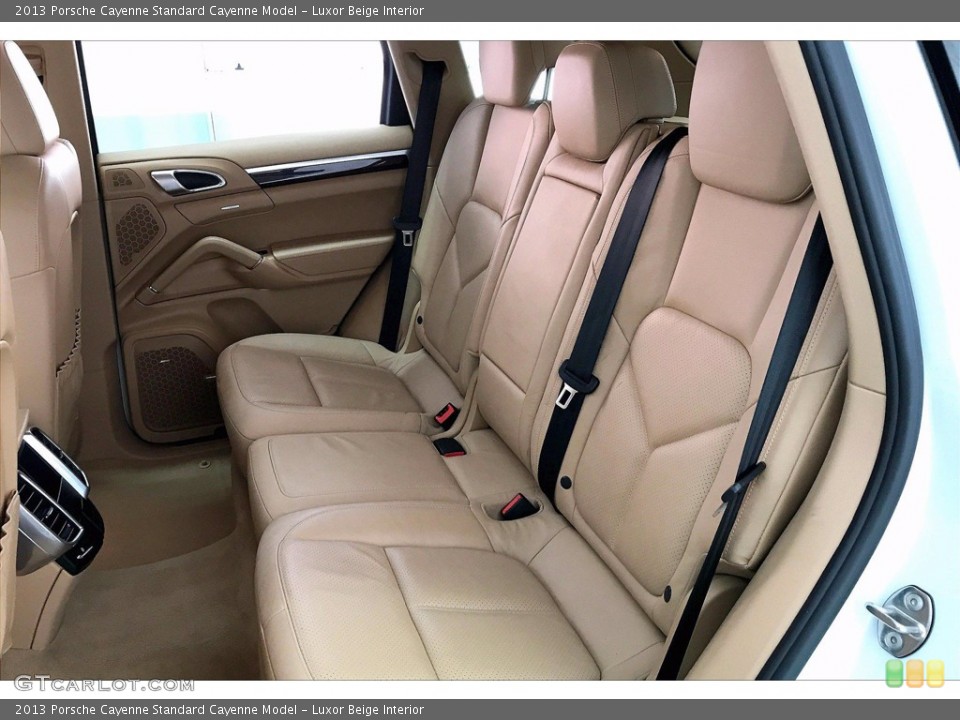 Luxor Beige Interior Rear Seat for the 2013 Porsche Cayenne  #140404391