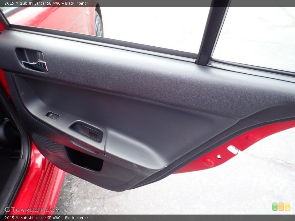 Black Interior Door Panel for the 2015 Mitsubishi Lancer SE AWC #140405456