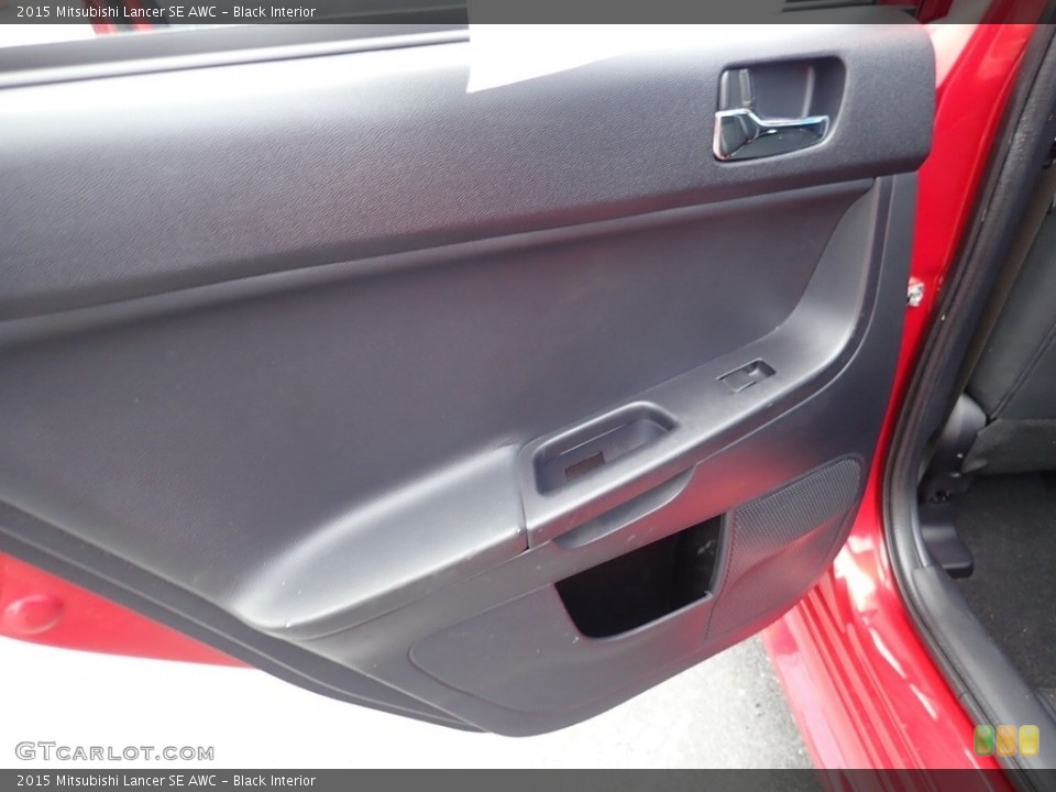 Black Interior Door Panel for the 2015 Mitsubishi Lancer SE AWC #140405540