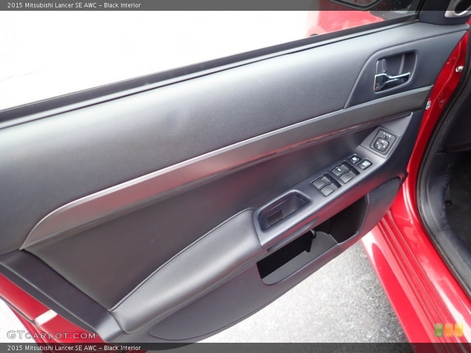 Black Interior Door Panel for the 2015 Mitsubishi Lancer SE AWC #140405561