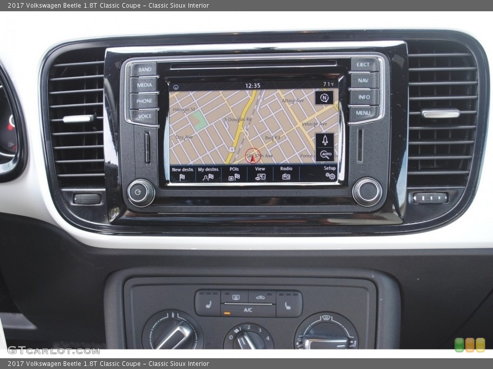 Classic Sioux Interior Navigation for the 2017 Volkswagen Beetle 1.8T Classic Coupe #140406734