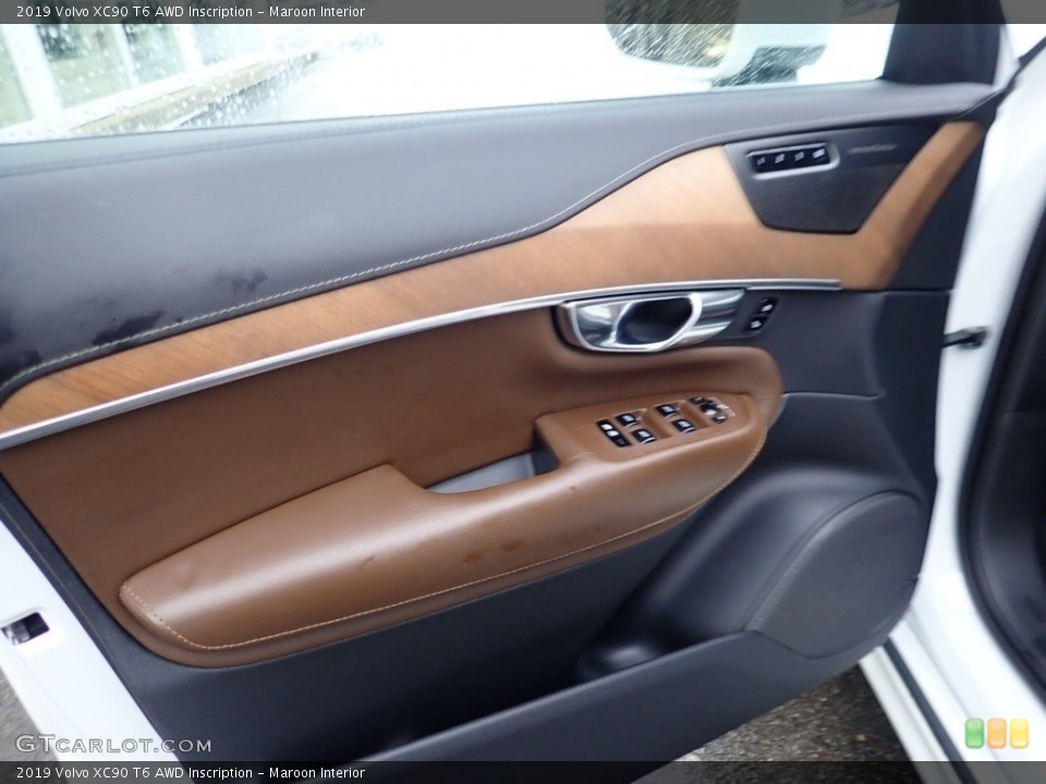 Maroon Interior Door Panel for the 2019 Volvo XC90 T6 AWD Inscription #140407211