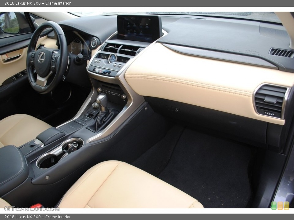Creme Interior Dashboard for the 2018 Lexus NX 300 #140410038