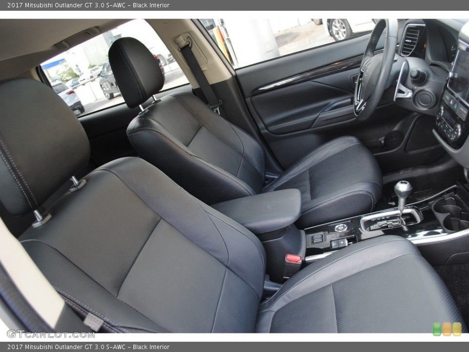 Black Interior Front Seat for the 2017 Mitsubishi Outlander GT 3.0 S-AWC #140410443