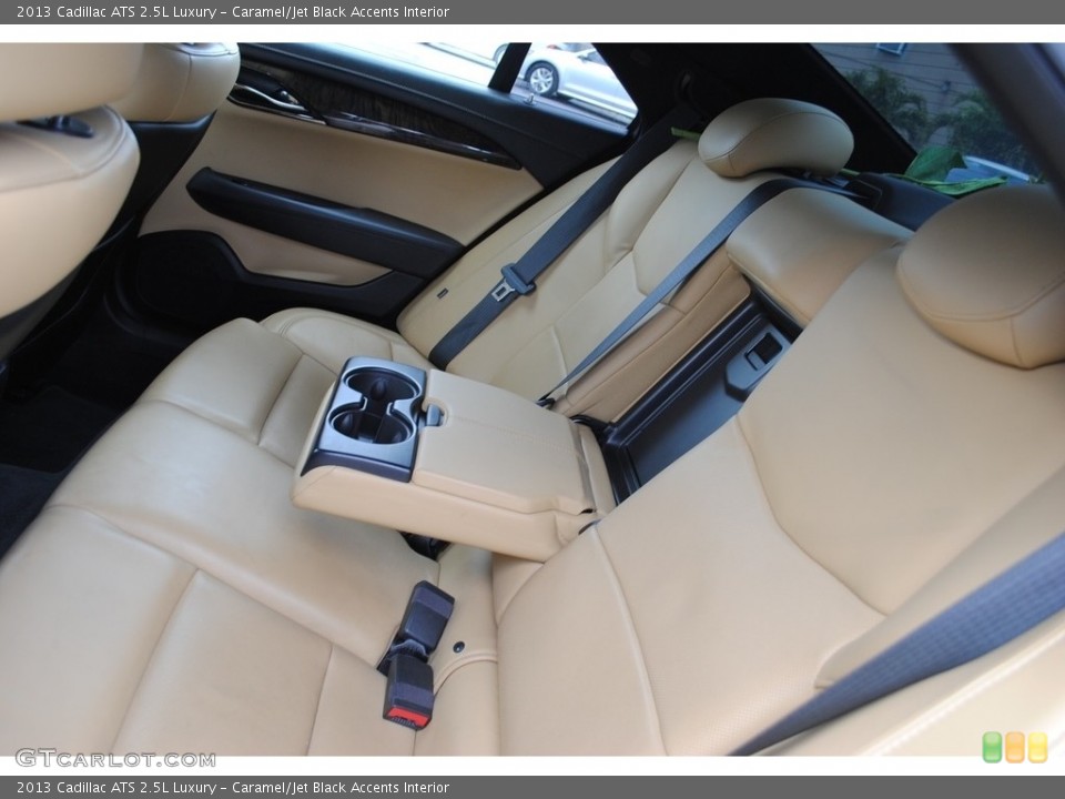 Caramel/Jet Black Accents Interior Rear Seat for the 2013 Cadillac ATS 2.5L Luxury #140410690
