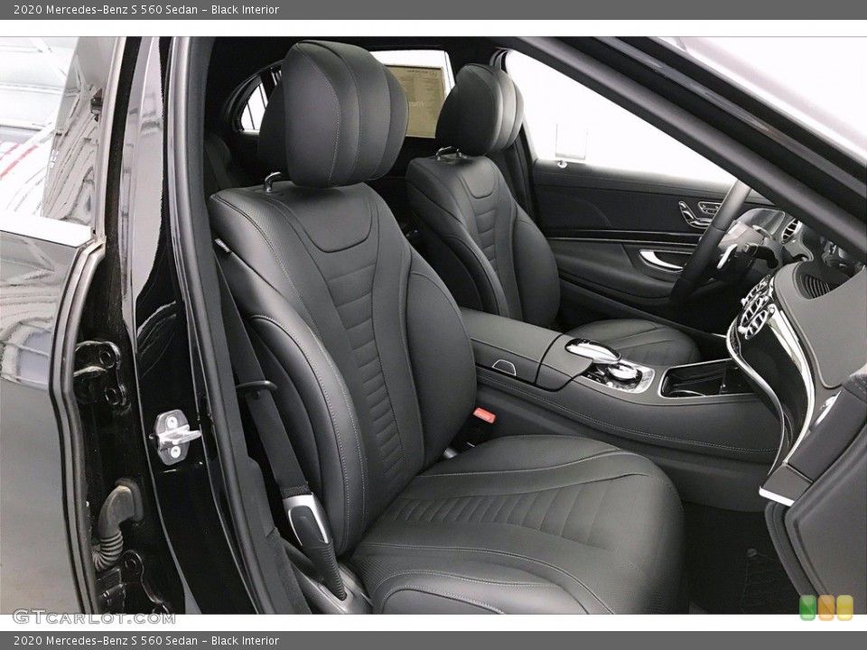 Black Interior Photo for the 2020 Mercedes-Benz S 560 Sedan #140411199