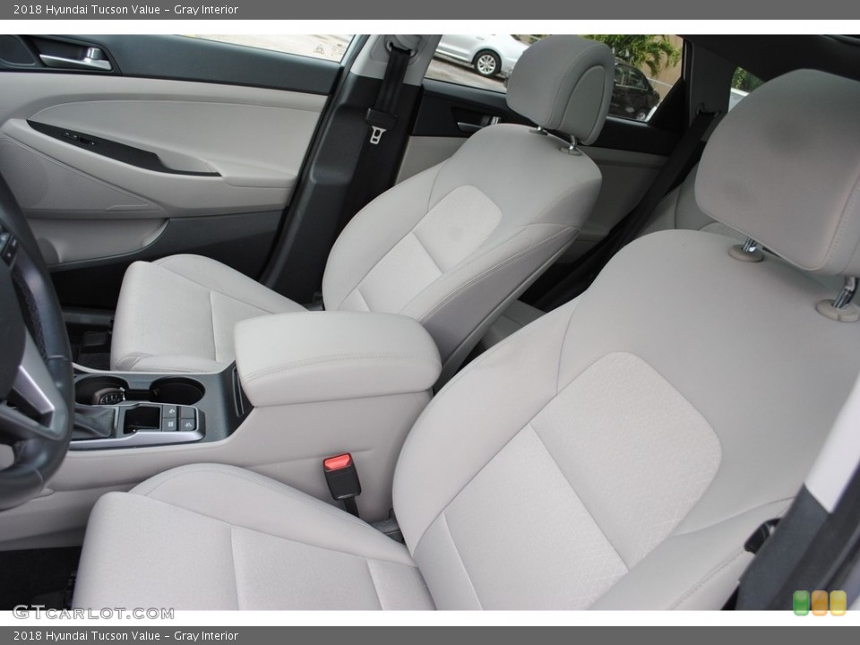 Gray Interior Front Seat for the 2018 Hyundai Tucson Value #140411445