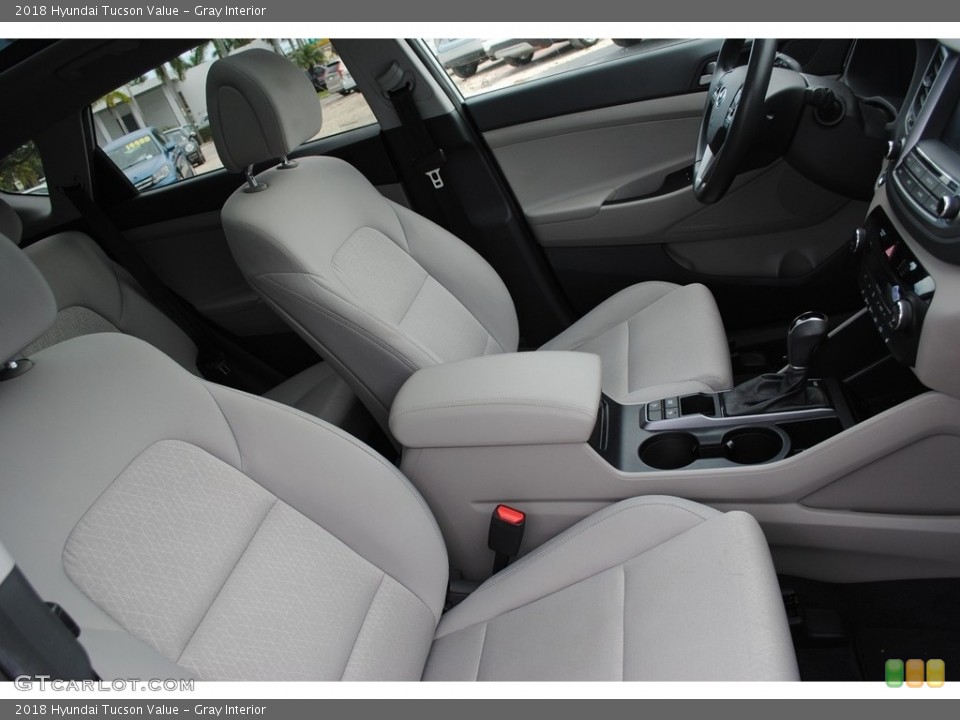 Gray Interior Front Seat for the 2018 Hyundai Tucson Value #140411550