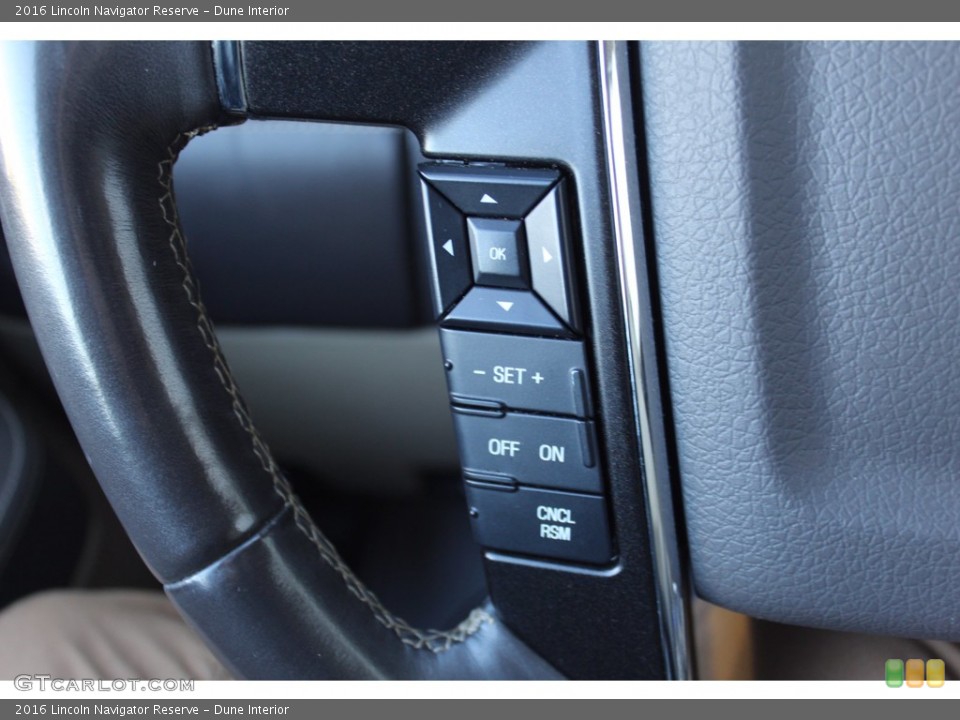 Dune Interior Steering Wheel for the 2016 Lincoln Navigator Reserve #140415374