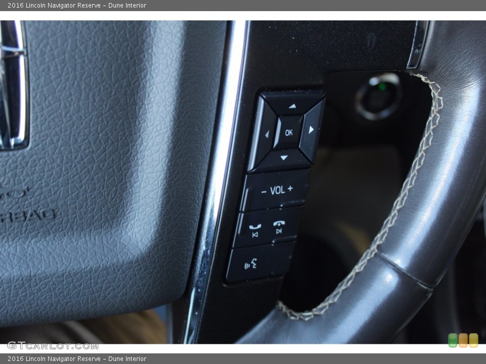 Dune Interior Steering Wheel for the 2016 Lincoln Navigator Reserve #140415401