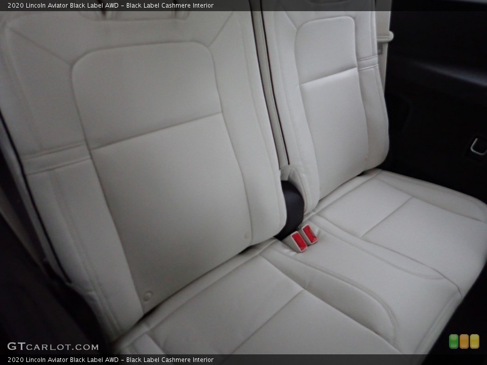 Black Label Cashmere Interior Rear Seat for the 2020 Lincoln Aviator Black Label AWD #140416109