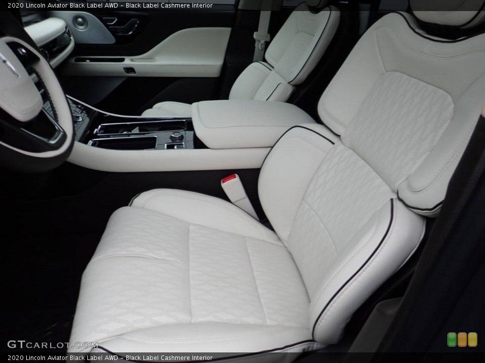 Black Label Cashmere Interior Front Seat for the 2020 Lincoln Aviator Black Label AWD #140416130