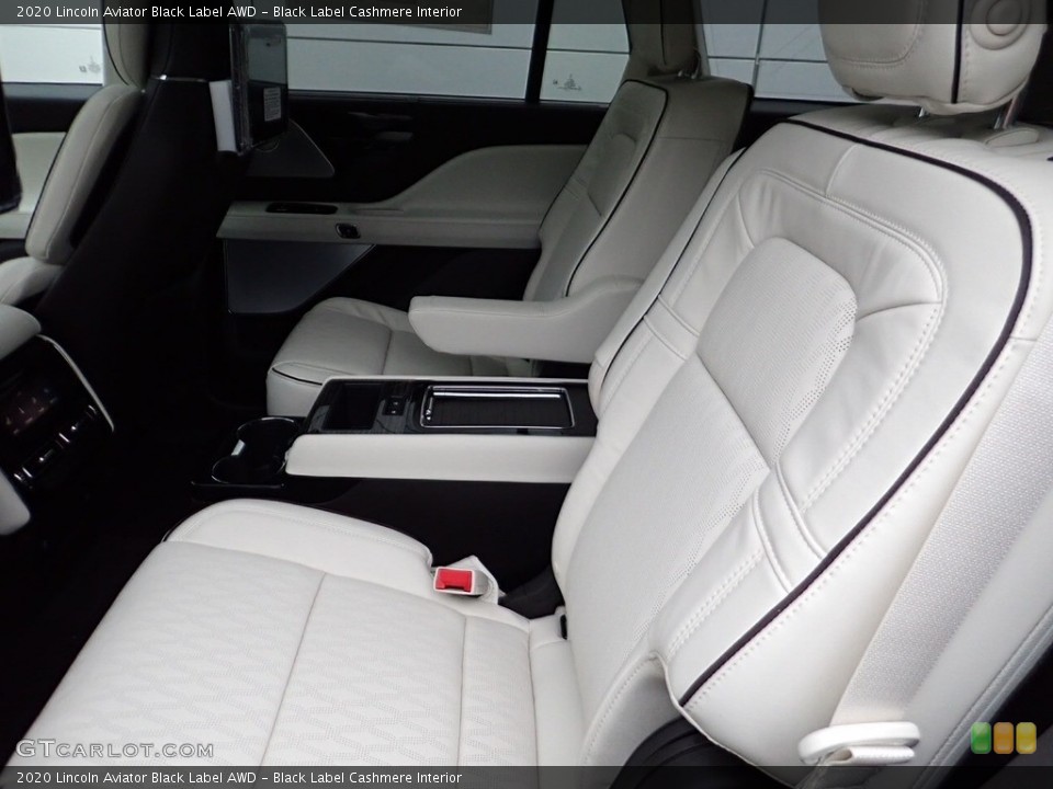 Black Label Cashmere Interior Rear Seat for the 2020 Lincoln Aviator Black Label AWD #140416151