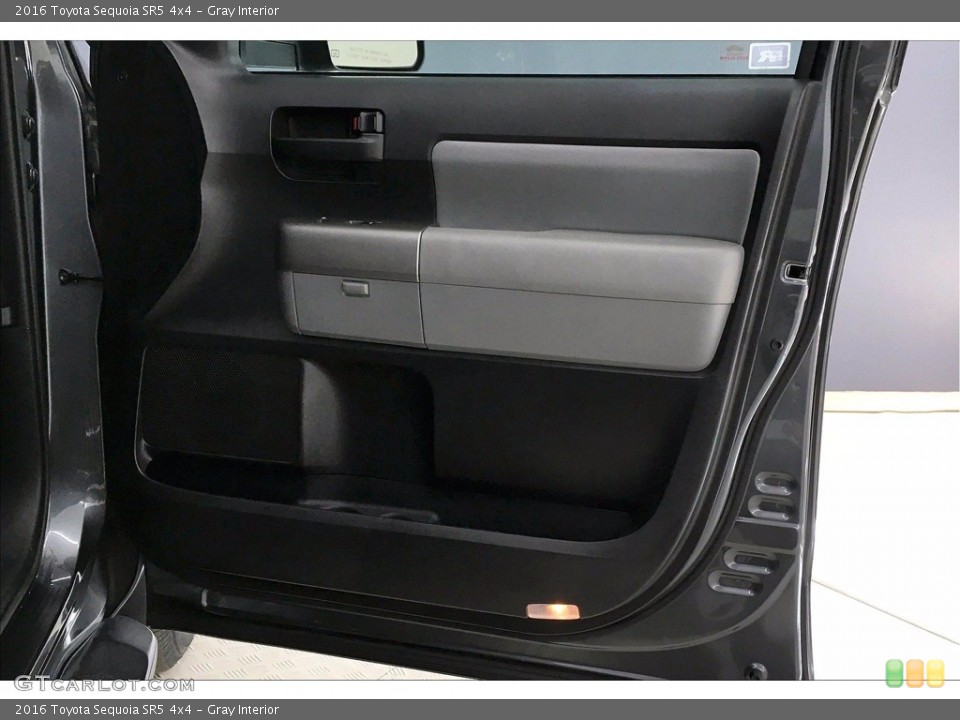 Gray Interior Door Panel for the 2016 Toyota Sequoia SR5 4x4 #140416604