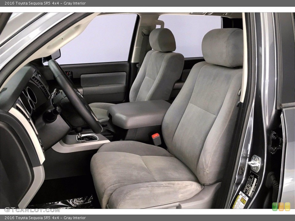 Gray Interior Front Seat for the 2016 Toyota Sequoia SR5 4x4 #140416703