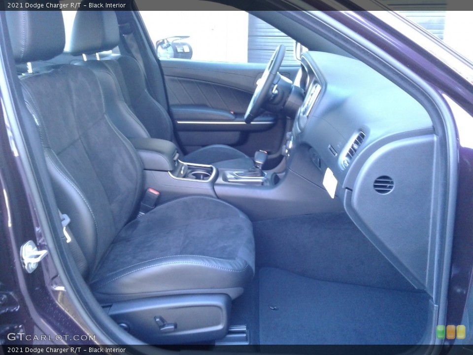 Black Interior Front Seat for the 2021 Dodge Charger R/T #140416922