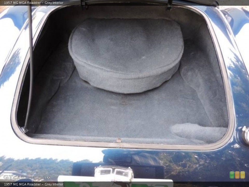 Grey Interior Trunk for the 1957 MG MGA Roadster #140418242