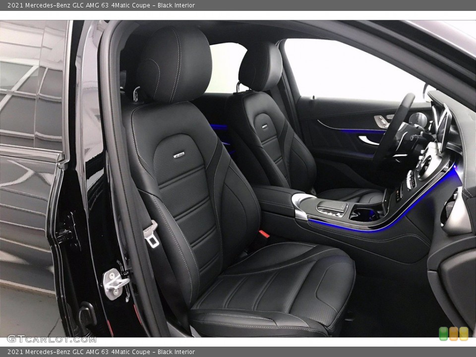 Black Interior Front Seat for the 2021 Mercedes-Benz GLC AMG 63 4Matic Coupe #140419853
