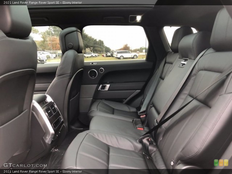 Ebony Interior Rear Seat for the 2021 Land Rover Range Rover Sport SE #140420322