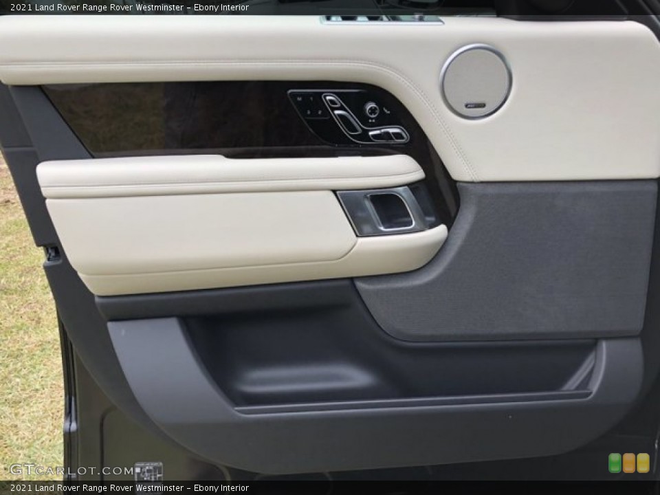 Ebony Interior Door Panel for the 2021 Land Rover Range Rover Westminster #140420463