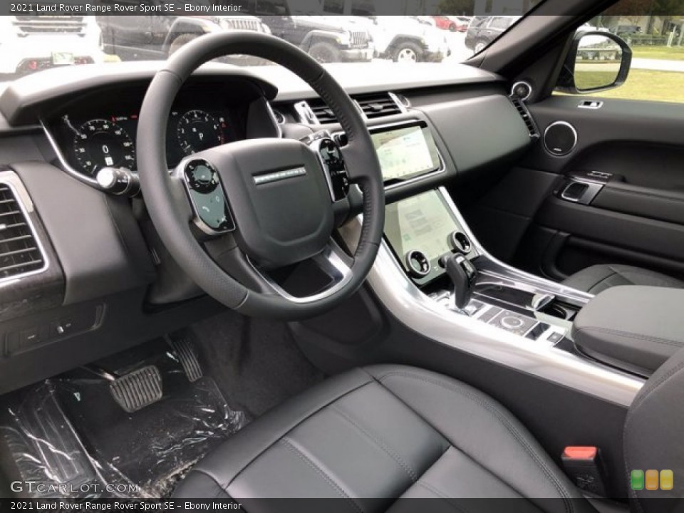 Ebony Interior Photo for the 2021 Land Rover Range Rover Sport SE #140420565