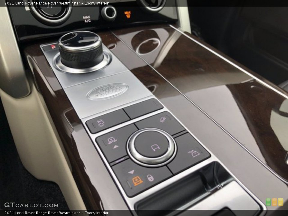 Ebony Interior Controls for the 2021 Land Rover Range Rover Westminster #140420793
