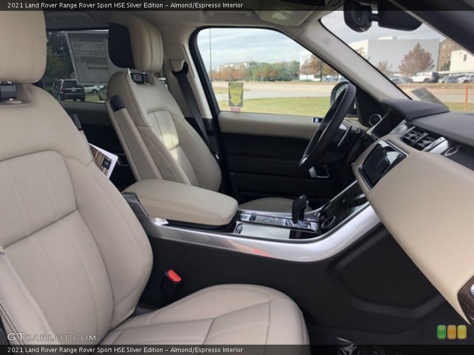 Almond/Espresso Interior Front Seat for the 2021 Land Rover Range Rover Sport HSE Silver Edition #140420857