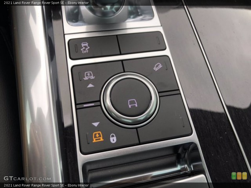 Ebony Interior Controls for the 2021 Land Rover Range Rover Sport SE #140420863