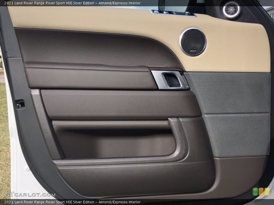 Almond/Espresso Interior Door Panel for the 2021 Land Rover Range Rover Sport HSE Silver Edition #140421063