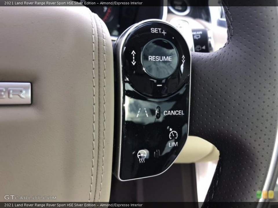 Almond/Espresso Interior Steering Wheel for the 2021 Land Rover Range Rover Sport HSE Silver Edition #140421189