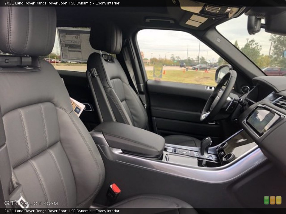 Ebony Interior Front Seat for the 2021 Land Rover Range Rover Sport HSE Dynamic #140421654