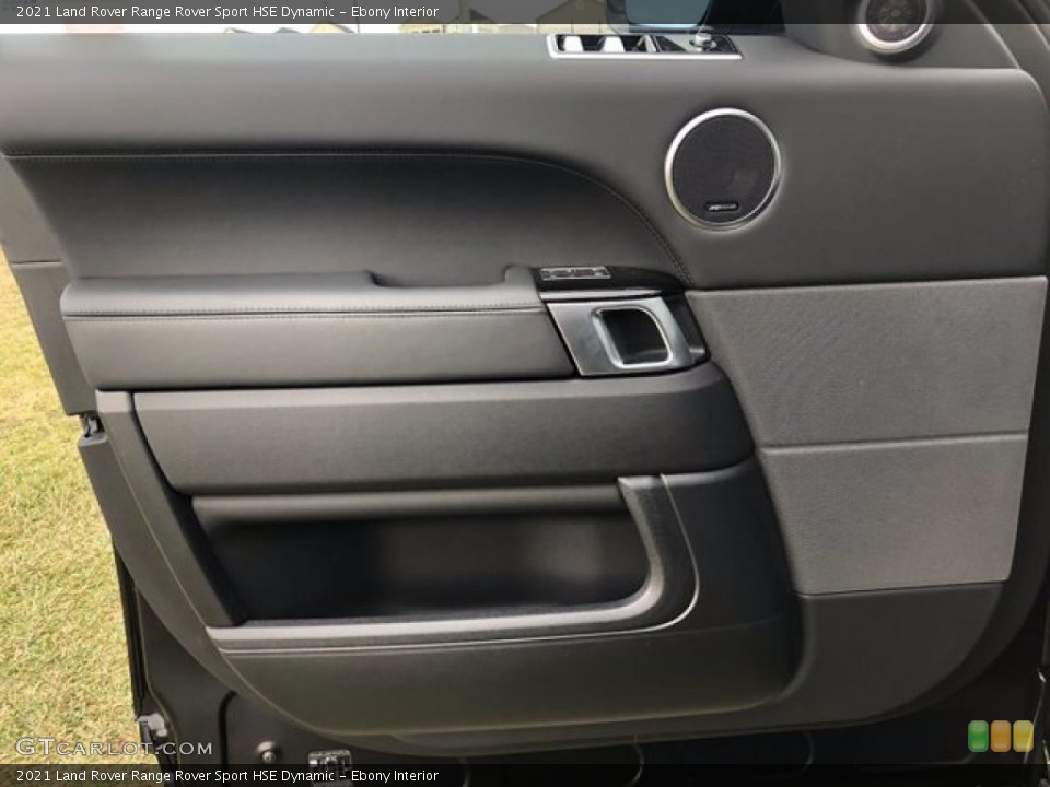 Ebony Interior Door Panel for the 2021 Land Rover Range Rover Sport HSE Dynamic #140421828
