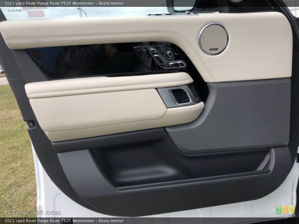 Ebony Interior Door Panel for the 2021 Land Rover Range Rover P525 Westminster #140422066