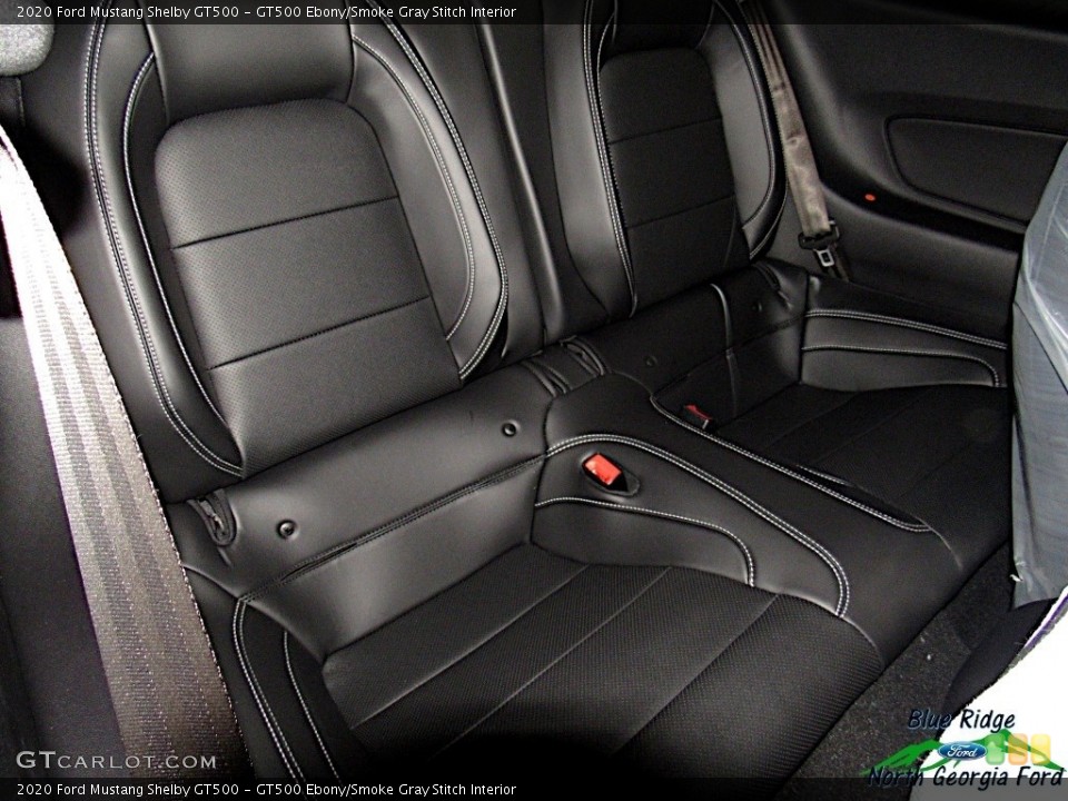 GT500 Ebony/Smoke Gray Stitch Interior Rear Seat for the 2020 Ford Mustang Shelby GT500 #140422222