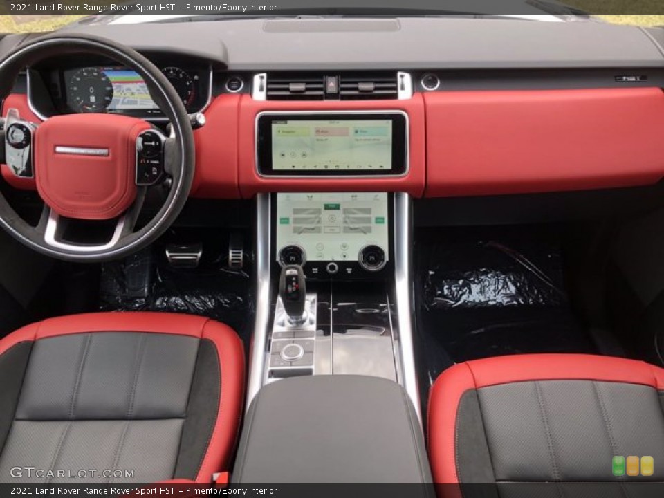 Pimento/Ebony Interior Dashboard for the 2021 Land Rover Range Rover Sport HST #140422413