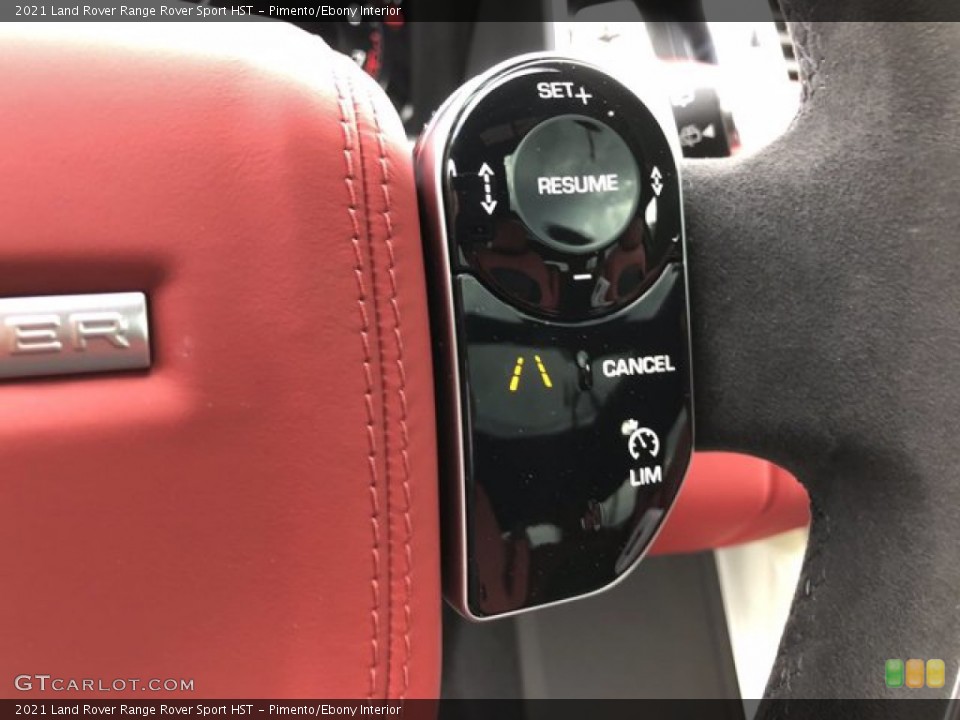 Pimento/Ebony Interior Steering Wheel for the 2021 Land Rover Range Rover Sport HST #140422644