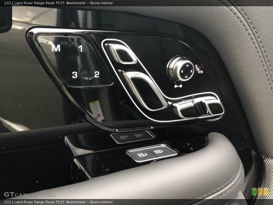 Ebony Interior Controls for the 2021 Land Rover Range Rover P525 Westminster #140422785