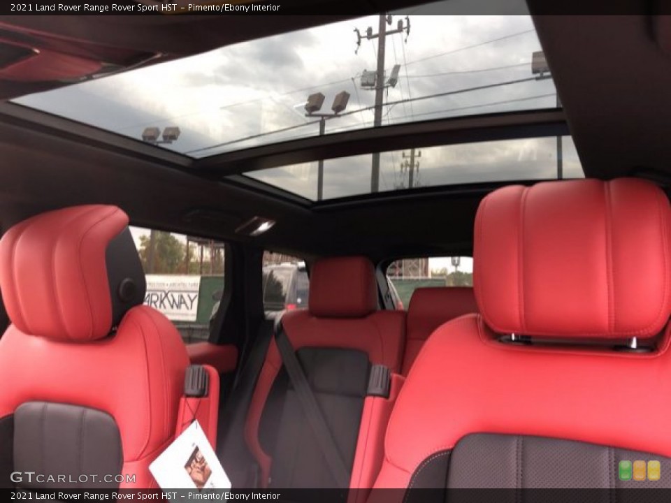 Pimento/Ebony Interior Sunroof for the 2021 Land Rover Range Rover Sport HST #140422896