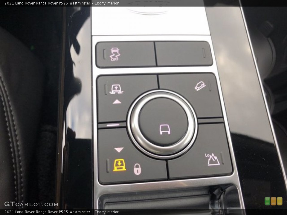 Ebony Interior Controls for the 2021 Land Rover Range Rover P525 Westminster #140423046