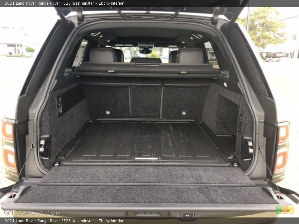 Ebony Interior Trunk for the 2021 Land Rover Range Rover P525 Westminster #140423106