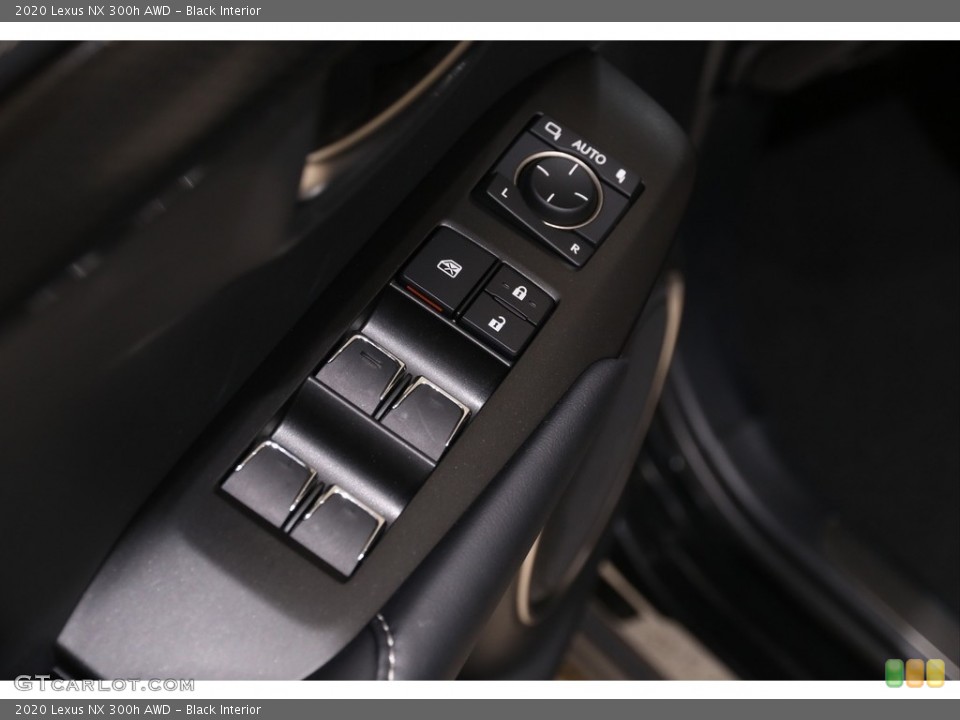 Black Interior Controls for the 2020 Lexus NX 300h AWD #140425803
